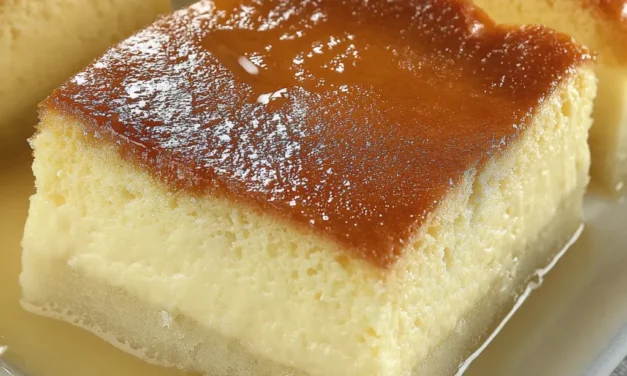 Vanilla Magic Custard Cake – The Perfect Dessert in 3 Minutes