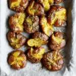 Vegan Thanksgiving-Style Smashed Potatoes