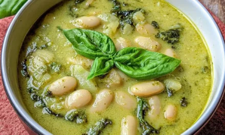 White Bean Pesto Soup: A Comforting and Flavorful Masterpiece
