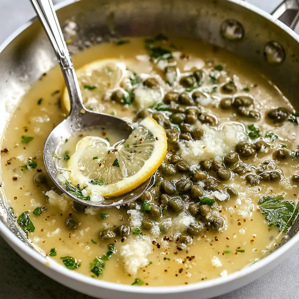 White Wine Lemon Caper Sauce - A Mouthwatering Masterpiece - Forkful ...