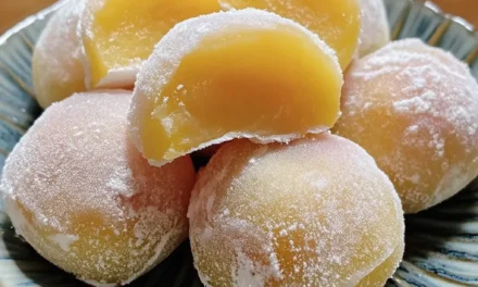 Whole Peach Mochi: A Scrumptious Bite-Sized Delight