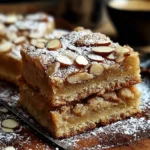 Almond Croissant Blondies
