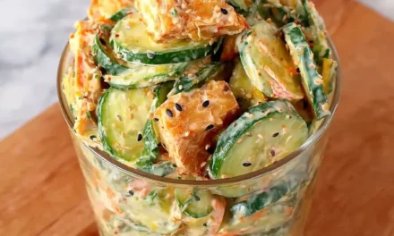 Asian Cucumber Salad with Crispy Tofu: A Delightful Fresh and Crunchy Delight
