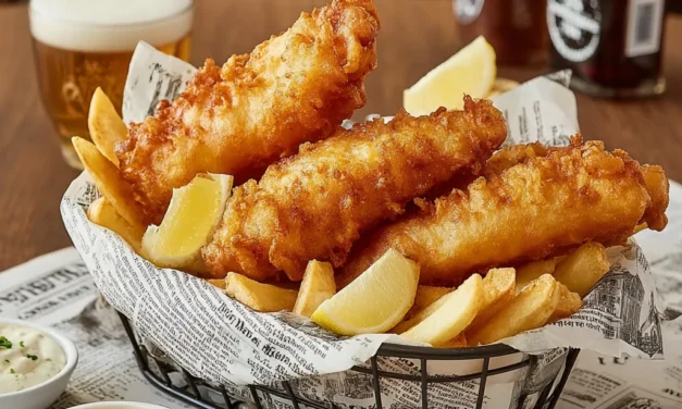 Beer Battered Fish and Chips – A Homemade Family-Style Favorite