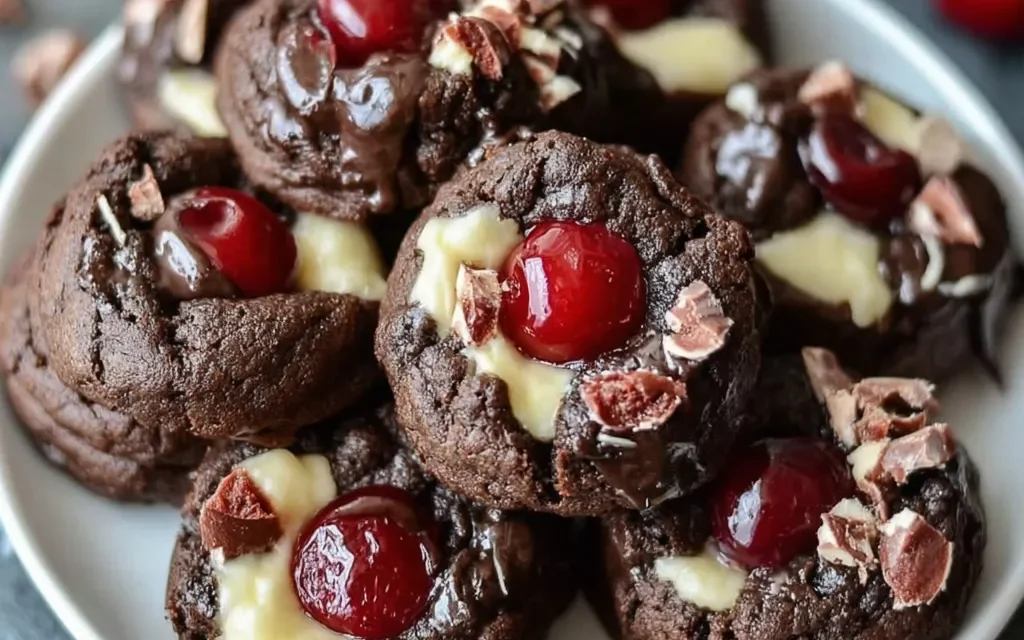 Black Forest Cherry Cookies: A Timeless Treat in 10 Minutes