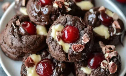 Black Forest Cherry Cookies: A Timeless Treat in 10 Minutes