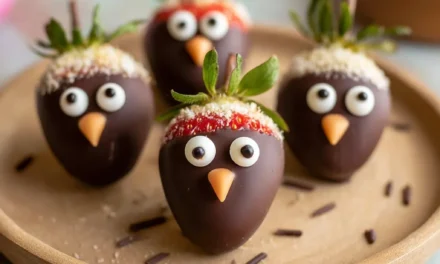 Chocolate Covered Strawberry “Birds” – A Delicious 10-Minute Treat