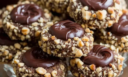 Chocolate Hazelnut Thumbprint Cookies – A Delightful Treat
