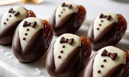 Chocolate Tuxedo Stuffed Dates – The Perfect Bite-Sized Treat