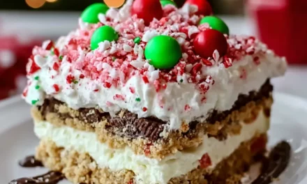Christmas Cookie Lasagna: A Festive and Irresistible Dessert