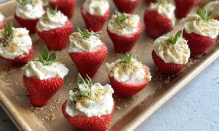 Deviled Strawberries: A Quick and Comforting Treat