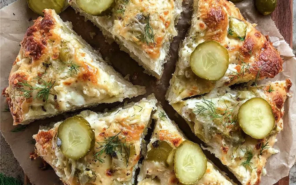 Dill Pickle Focaccia Bread – A Heavenly Quick Bread