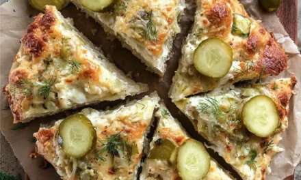 Dill Pickle Focaccia Bread – A Heavenly Quick Bread