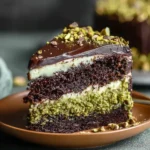 Dubai Chocolate Pistachio Cake