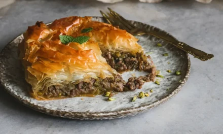 Egyptian Beef Goulash (Phyllo Beef Pie) – A Delectable 30-Minute Meal