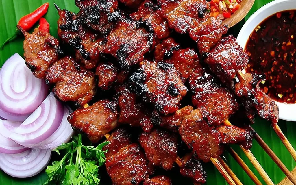 Finger-Lickin’ Filipino Pork BBQ Skewers