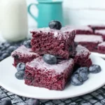 Fresh Blueberry Brownies