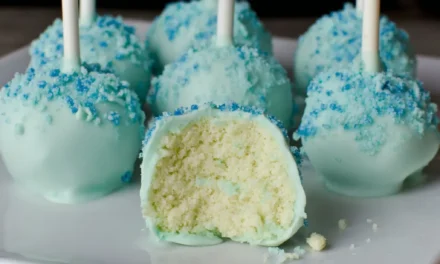 Glacier Blue Velvet Cake Pops – A Comforting Classic