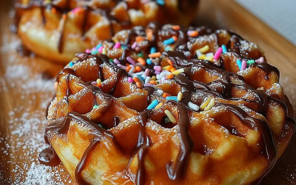 Guilt-Free Fluffy Donut Chaffles – A Delicious Indulgence