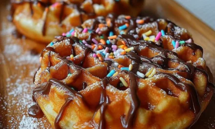 Guilt-Free Fluffy Donut Chaffles – A Delicious Indulgence