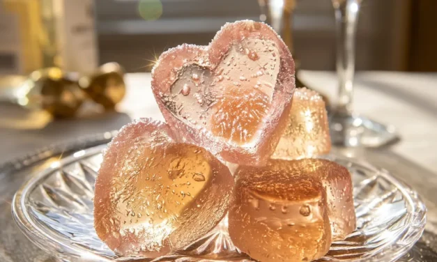 Gummy Champagne Heart Jellies – A Delightful Treat