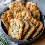 Homemade Cheddar Herb Crackers