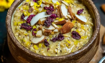 Indian Overnight Oats: A Delightful, Traditional Breakfast