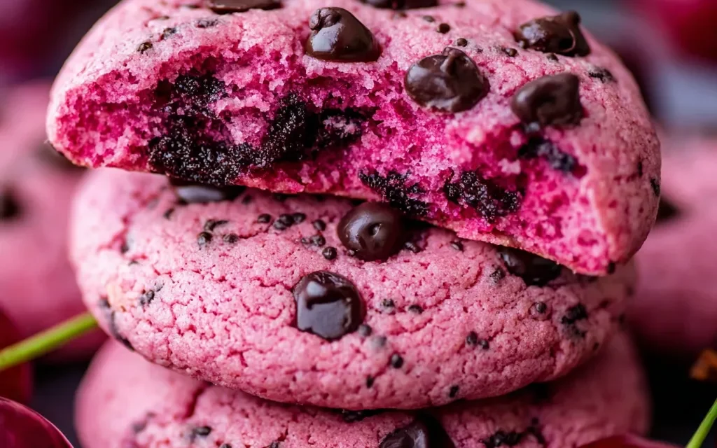 Maraschino Cherry Chocolate Chip Cookies – A Heavenly Treat