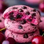 Maraschino Cherry Chocolate Chip Cookies