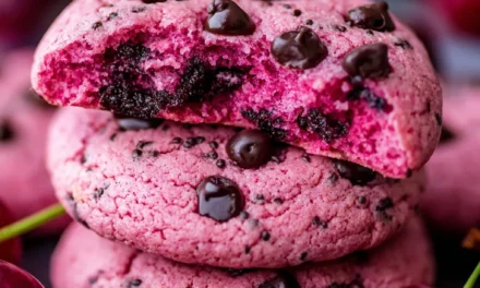 Maraschino Cherry Chocolate Chip Cookies – A Heavenly Treat