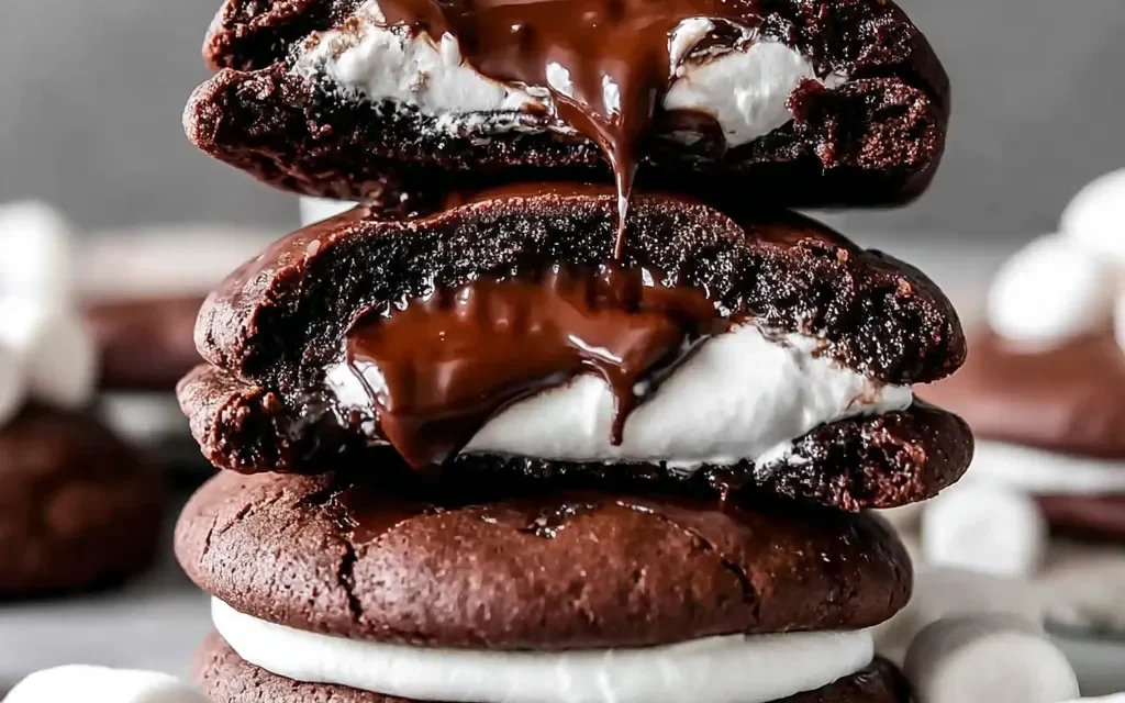Marshmallow Hot Cocoa Surprise Cookies – A Quick & Unforgettable Treat