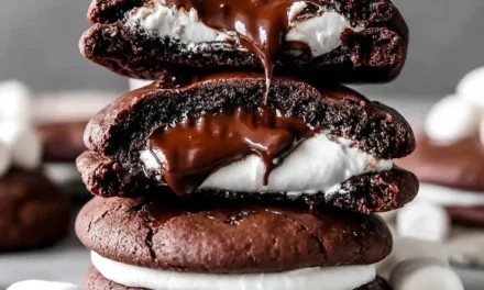 Marshmallow Hot Cocoa Surprise Cookies – A Quick & Unforgettable Treat