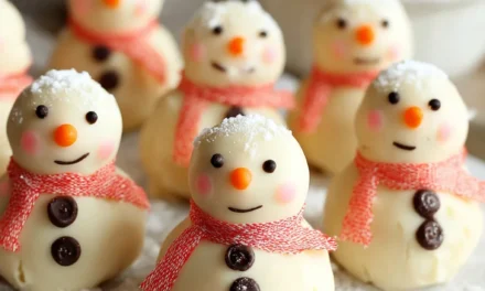 No-Bake Snowman Truffles: A Delightful Christmas Treat