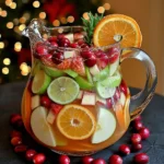 Non-Alcoholic Christmas Sangria