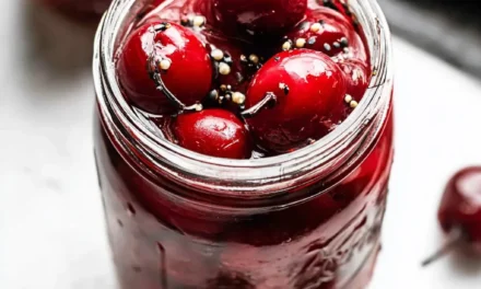 Classic Pickled Cherries – Ready in 30 Minutes!