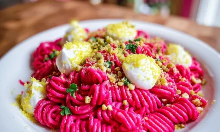 Pink Beet Pasta Sauce (Barbie Pasta): A Heavenly 30-Minute Recipe