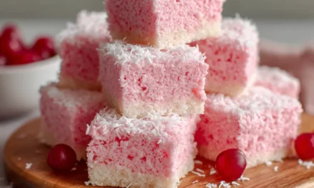 Pink Coconut Snowball Cake Bars – A Quick and Delightful Treat