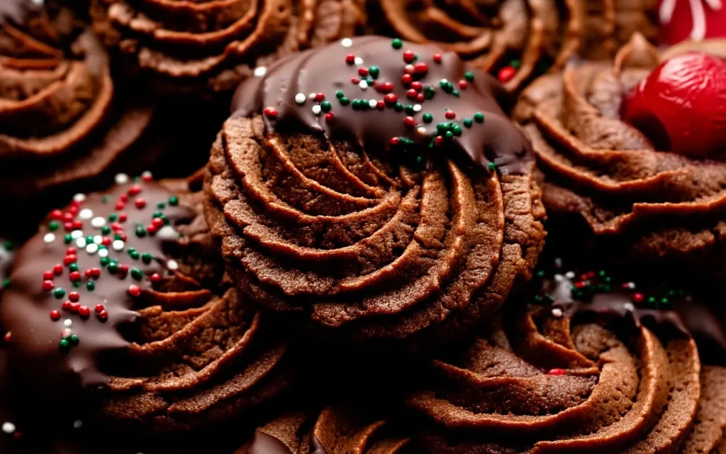 Grandma’s Timeless Piped Chocolate Butter Cookies