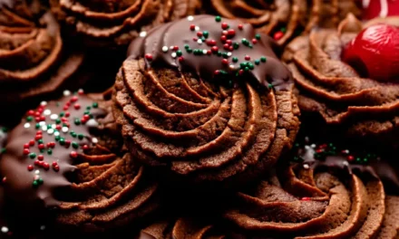 Grandma’s Timeless Piped Chocolate Butter Cookies