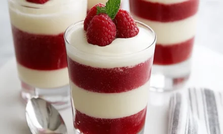 Raspberry & White Chocolate Mousse – A Decadent Delight