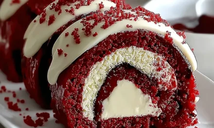 Red Velvet Cheesecake Sushi Rolls: Grandma’s Irresistible Bite-Sized Delight