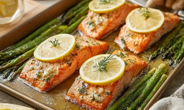 Sheet Pan Lemon Garlic Salmon: A Quick and Flavorful Seafood Dish