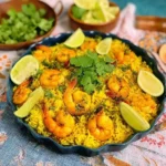 Shrimp Rice with Herbs (Meygoo Polo)