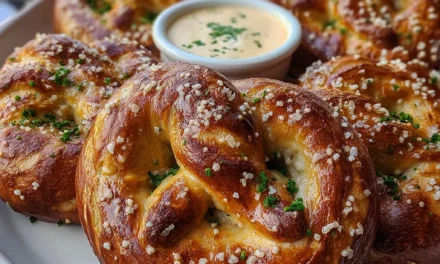 Sourdough Pretzel Knots & Beer Cheese – A Delightful Savory Treat