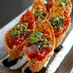 Spicy Tuna Sesame Miso Cones
