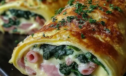 Spinach Ham Breakfast Roll: A Heavenly 5-Minute Morning Delight