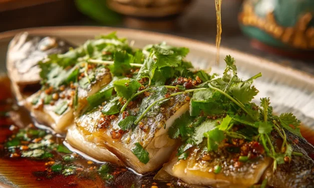 Steamed Whole Fish with Ginger: A Heavenly Seafood Delight