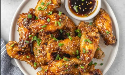 Sticky Honey Mustard Chicken Wings – Restaurant-Quality in 30 Minutes