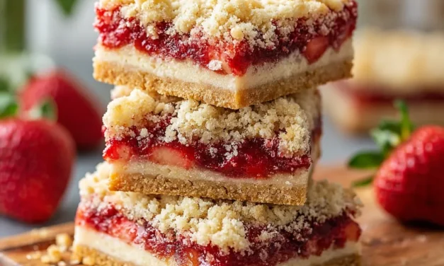Strawberry Shortcake Crumble Bars: A Quick and Divine Dessert
