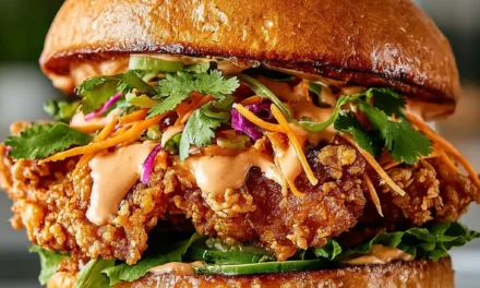 Thai Fried Chicken Sandwich: A Speedy, Delightful Twist on a Classic